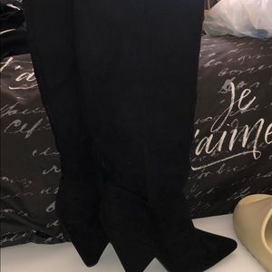 Black boots